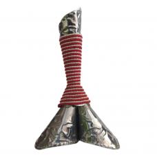 Adj&aacute; Tr&ecirc;s Bocas - Branco Com Vermelho Decorado