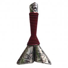 Adj&aacute; Tr&ecirc;s Bocas - Vermelho Com Preto Decorado