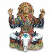 &Iacute;ndio Xam&atilde; Sentado 23 Cm