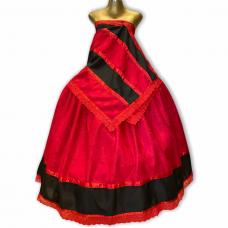 Conjunto Feminino Jacquard Estampado Vermelho e Preto