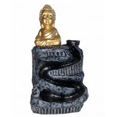 Incens&aacute;rio Cascata Resina M&iacute;stica Monge 13 Cm