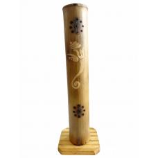 Incens�rio Torre Simples de Bambu Ideograma Ganesh