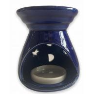 Aromatizador Rede 8Cm Azul Em Cer&acirc;mica