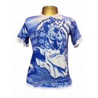 Camiseta Com Estampa Ogum