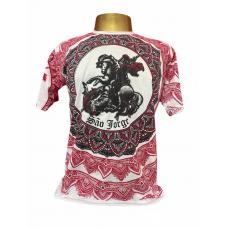 Camiseta Com Estampa S&atilde;o Jorge