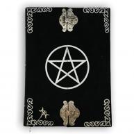 Grim&oacute;rio Preto com Pentagrama (250 Folhas Brancas)