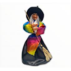 Bruxa com Estampa Colorida 45Cm