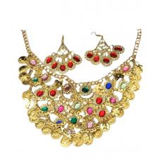 Conjunto Colar E Brinco Cigana
