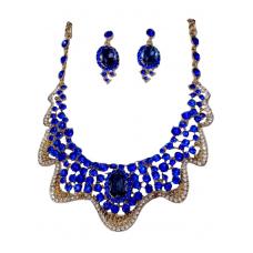 Conjunto De Luxo Colar E Brinco