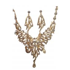 Conjunto De Luxo Colar E Brinco