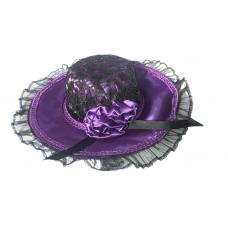 Chap&eacute;u Pombo Gira Roxo  com Preto