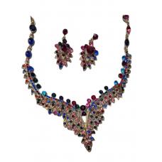 Conjunto De Luxo Colar E Brinco