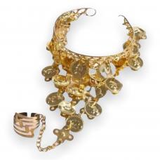 Pulseira Cigana C/ Moedas