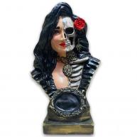 Busto Pombo Gira (Roupa Preta C/ Caveira)