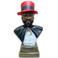 Busto Ex&uacute; (Roupa Preta C/ Branco)