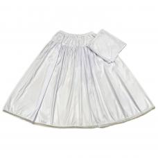 Conjunto Feminino Saia De Ra&ccedil;&atilde;o + Pano De Cabe&ccedil;a(Lese)