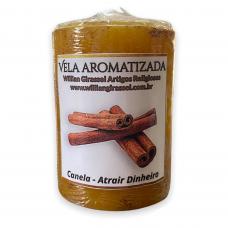 Vela De 3 Dias Aromatizada (Canela)