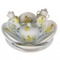 Jogo De Ib&aacute; M&eacute;dio Decorativo - Oxum