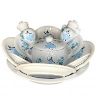 Jogo De Ib&aacute; M&eacute;dio Decorativo - Iemanj&aacute;