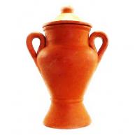 Quartinha Lisa Com Asa-Barro n&ordm;3