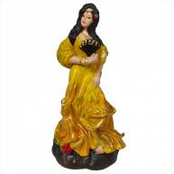 Cigana Em Resina 17 CM (Amarela)