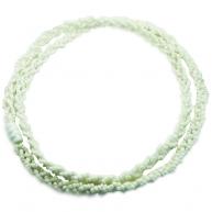 Braj&aacute; 3 Fios Tran&ccedil;ado - Branco Fosco C\1 Firma(Oxal&aacute;)