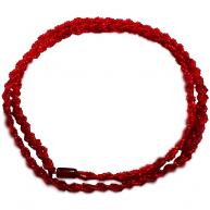 Braj&aacute; 3 Fios Tran&ccedil;ado - Vermelho Cristal C\1 Firma(Ians&atilde;)