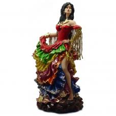 Cigana Sete Saias Em Resina 30 CM