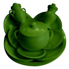 Jogo de Ib&aacute; M&eacute;dio Liso - Verde